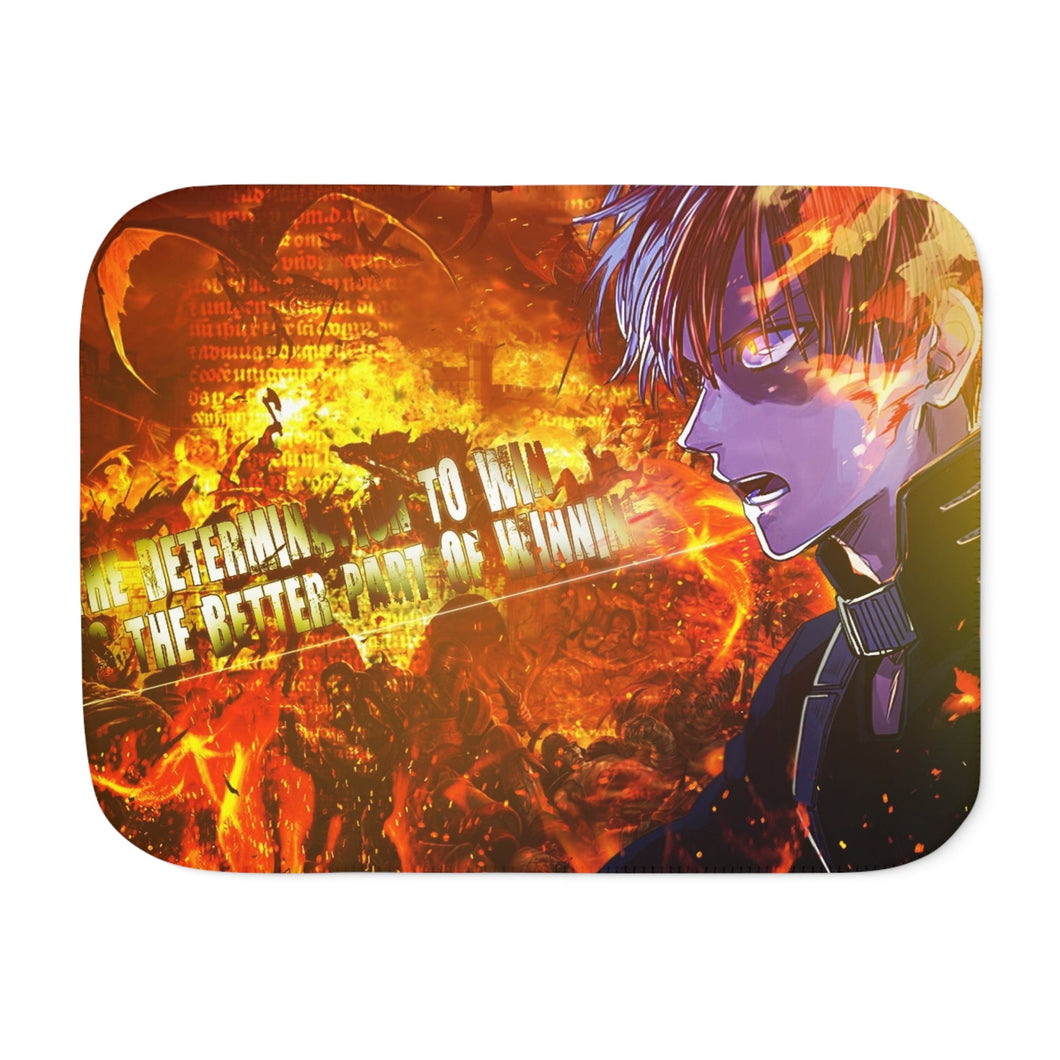 My Hero Academia Sherpa Blanket