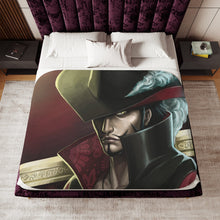 Load image into Gallery viewer, Dracule Mihawk Sherpa Blanket
