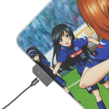 Load image into Gallery viewer, Girls und Panzer RGB LED Mouse Pad (Desk Mat)
