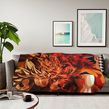 Load image into Gallery viewer, Goku All Forms Sherpa Blanket
