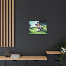 Load image into Gallery viewer, Iwatani &amp; Raphtalia Canvas Framed Art Print
