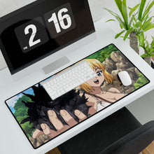 Load image into Gallery viewer, Dr Stone Stone Wars Mouse Pad (Desk Mat)
