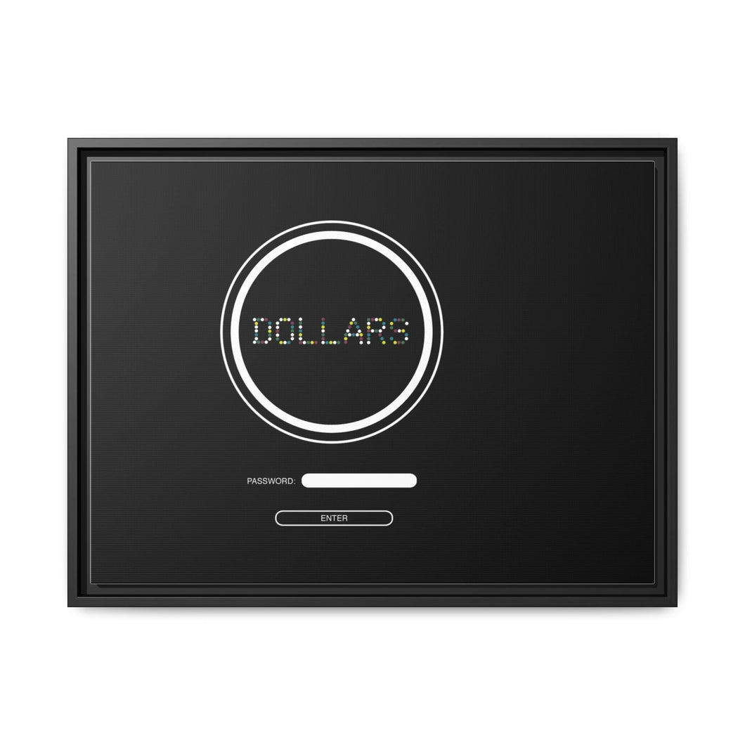 Anime Durarara!! Canvas Framed Art Print