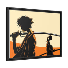 Load image into Gallery viewer, Anime Samurai Champloo Canvas Framed Art Print
