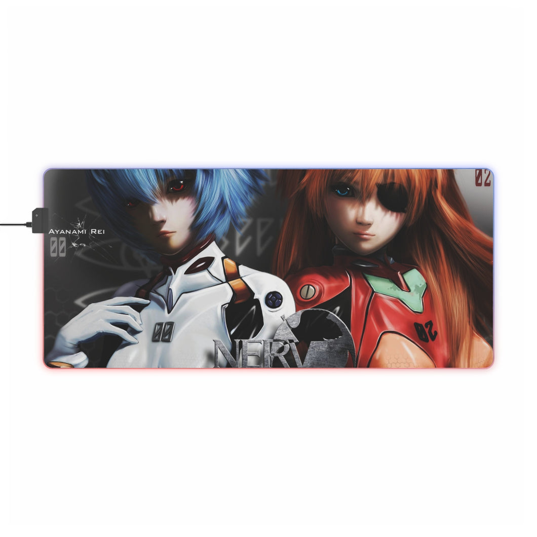 Anime Evangelion: 3.0 You Can (Not) Redo RGB LED Mouse Pad (Desk Mat)
