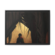 Shingeki no Kyojin - Eren and the Female Titan Canvas Framed Art Print