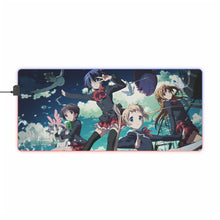 Load image into Gallery viewer, Love, Chunibyo &amp; Other Delusions Rikka Takanashi, Sanae Dekomori, Shinka Nibutani, Kumin Tsuyuri RGB LED Mouse Pad (Desk Mat)
