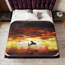 Load image into Gallery viewer, Kousei Arima Sherpa Blanket
