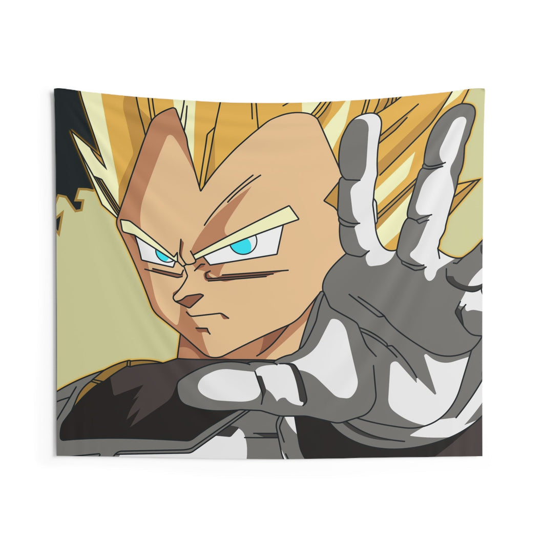 Prince Vegeta Super Saiyain Indoor Wall Tapestry