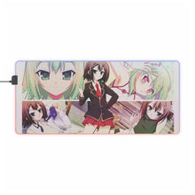 Load image into Gallery viewer, Baka and Test RGB LED Mouse Pad (Desk Mat)
