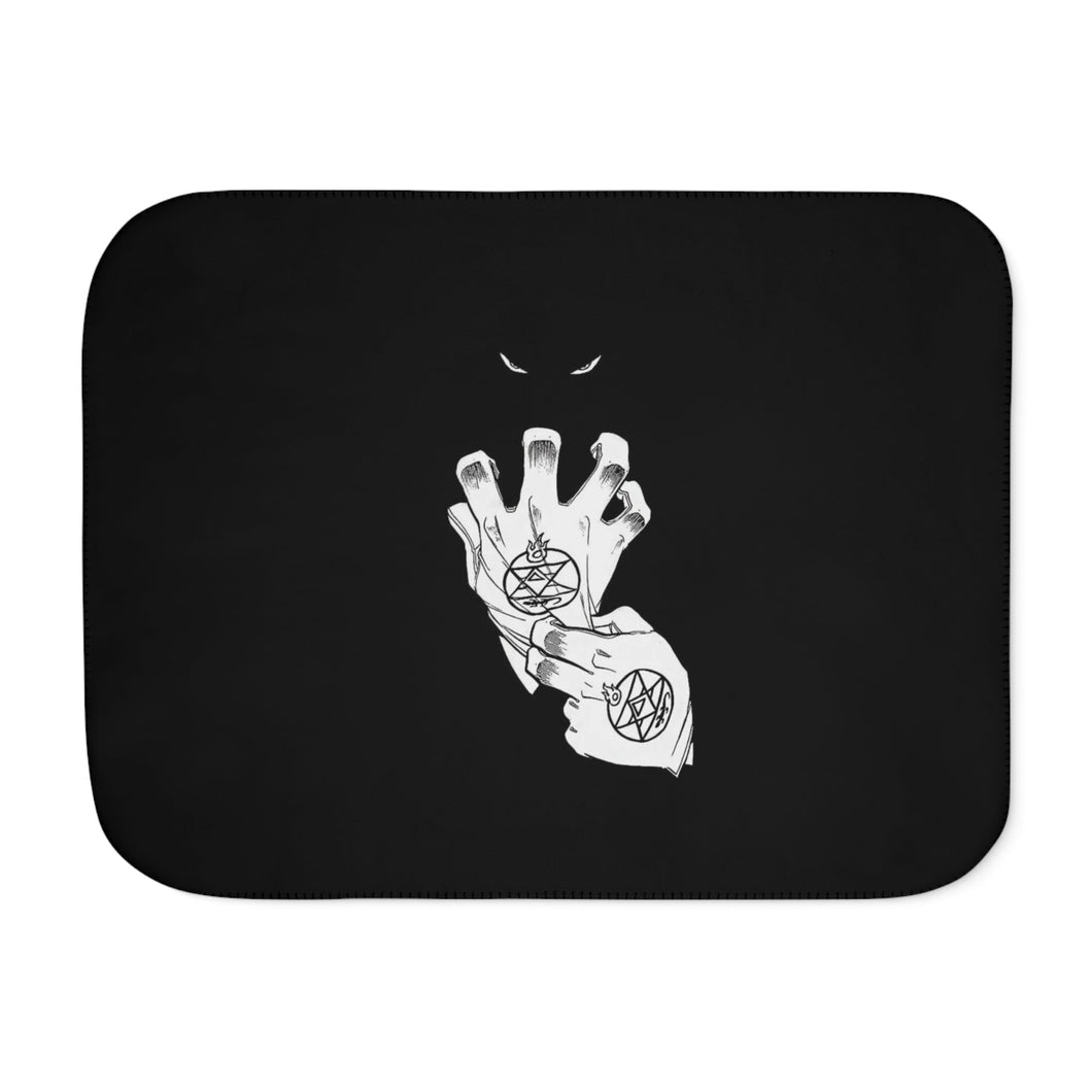 Full Metal Alchemist Roy Mustang Sherpa Blanket