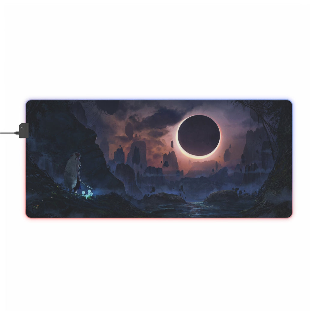 Princess Mononoke RGB LED Mouse Pad (Desk Mat)