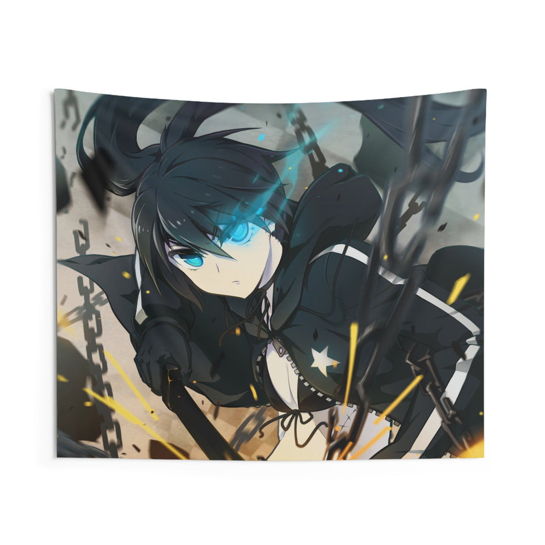 Black Rock Shooter Indoor Wall Tapestry