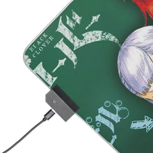 Load image into Gallery viewer, Black Clover Asta, Noelle Silva RGB LED Mouse Pad (Desk Mat)
