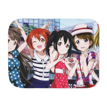 Load image into Gallery viewer, Love Live! Maki Nishikino, Kotori Minami, Umi Sonoda, Honoka Kousaka, Rin Hoshizora Sherpa Blanket
