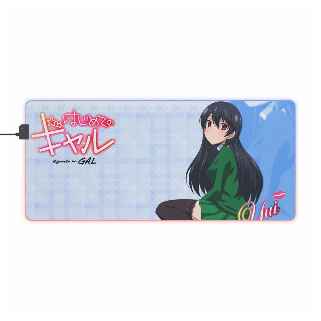 Hajimete No Gal RGB LED Mouse Pad (Desk Mat)