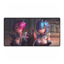 Load image into Gallery viewer, Rem and Ram Mouse Pad (Desk Mat)
