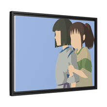 Load image into Gallery viewer, Anime Spirited Away Canvas Framed Art Print
