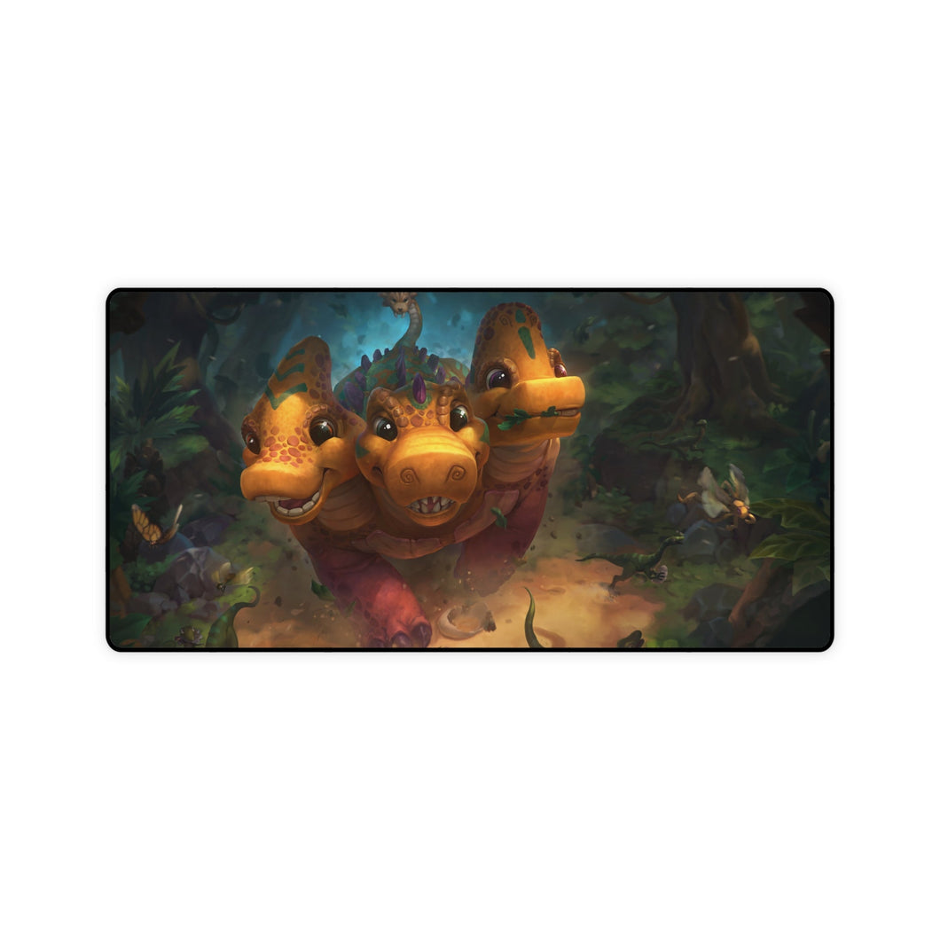Dino-mighty Cerberus Mouse Pad (Desk Mat)