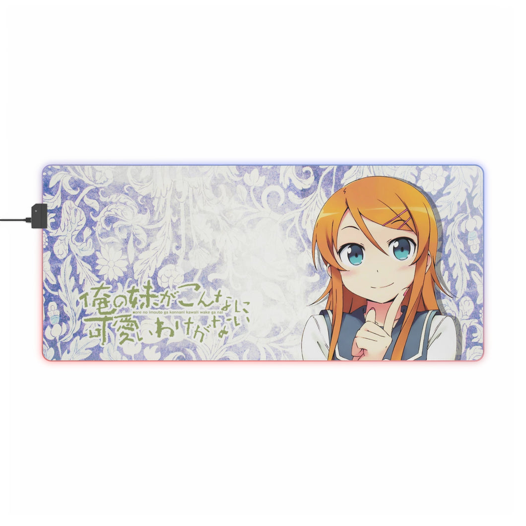 Oreimo Kirino Kousaka RGB LED Mouse Pad (Desk Mat)