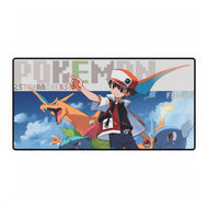 Pokemon: Red and Blue Mouse Pad (Desk Mat)