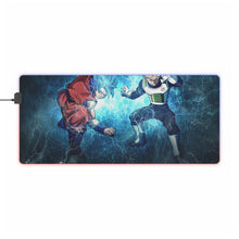 Load image into Gallery viewer, Super Goku and Super Vegeta RGB LED Mouse Pad (Desk Mat)

