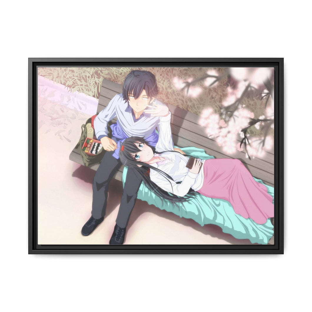Anime My Teen Romantic Comedy SNAFU Canvas Framed Art Print
