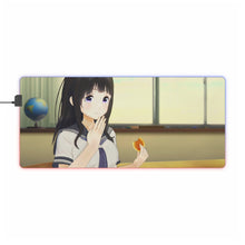 Load image into Gallery viewer, Hyouka Eru Chitanda RGB LED Mouse Pad (Desk Mat)
