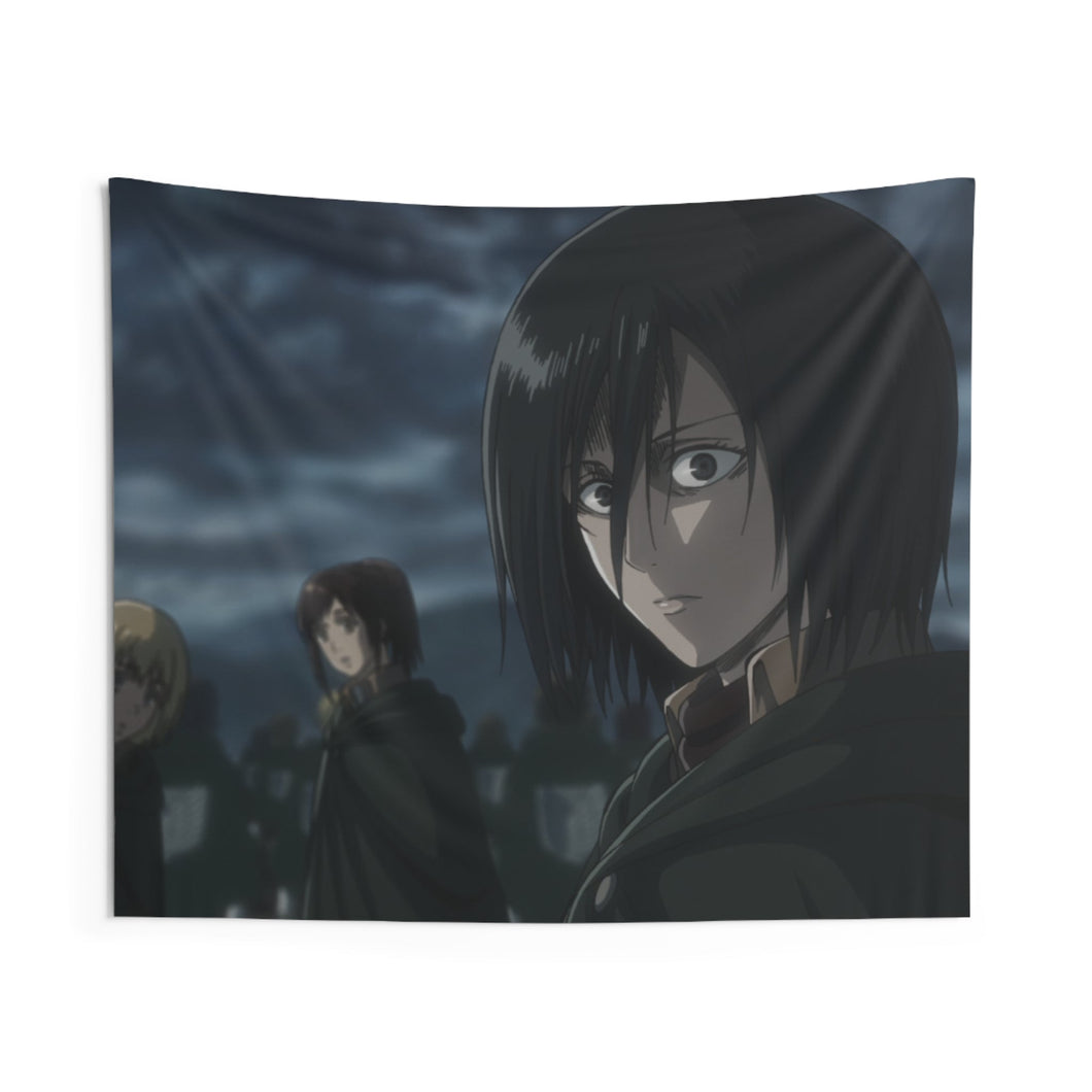 Mikasa / Attack On Titan Indoor Wall Tapestry