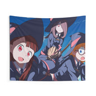 Little Witch Academia Atsuko Kagari, Sucy Manbavaran, Computer Keyboard Pad, Lotte Yanson Indoor Wall Tapestry