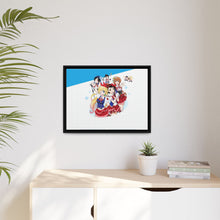 Load image into Gallery viewer, Nisekoi Chitoge Kirisaki, Kosaki Onodera, Seishirou Tsugumi, Marika Tachibana, Shuu Maiko Canvas Framed Art Print
