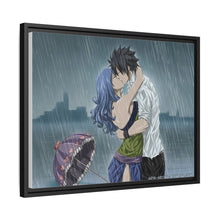 Load image into Gallery viewer, Fairy Tail Gray Fullbuster, Juvia Lockser Canvas Framed Art Print
