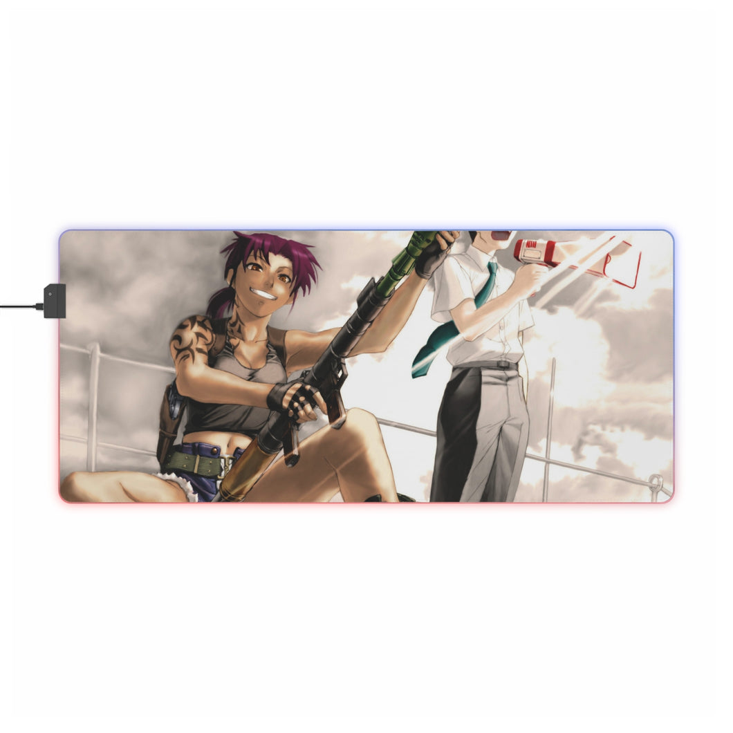 Black Lagoon RGB LED Mouse Pad (Desk Mat)