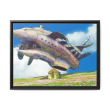 Load image into Gallery viewer, Anime Howl&#39;s Moving Castle Canvas Framed Art Print
