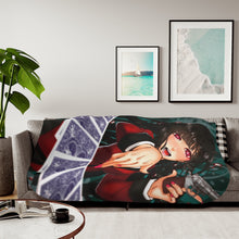 Load image into Gallery viewer, Kakegurui Yumeko Jabami Sherpa Blanket
