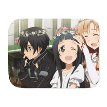 Load image into Gallery viewer, Anime Sword Art Online Sherpa Blanket
