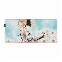 Load image into Gallery viewer, Fate/Stay Night RGB LED Mouse Pad (Desk Mat)
