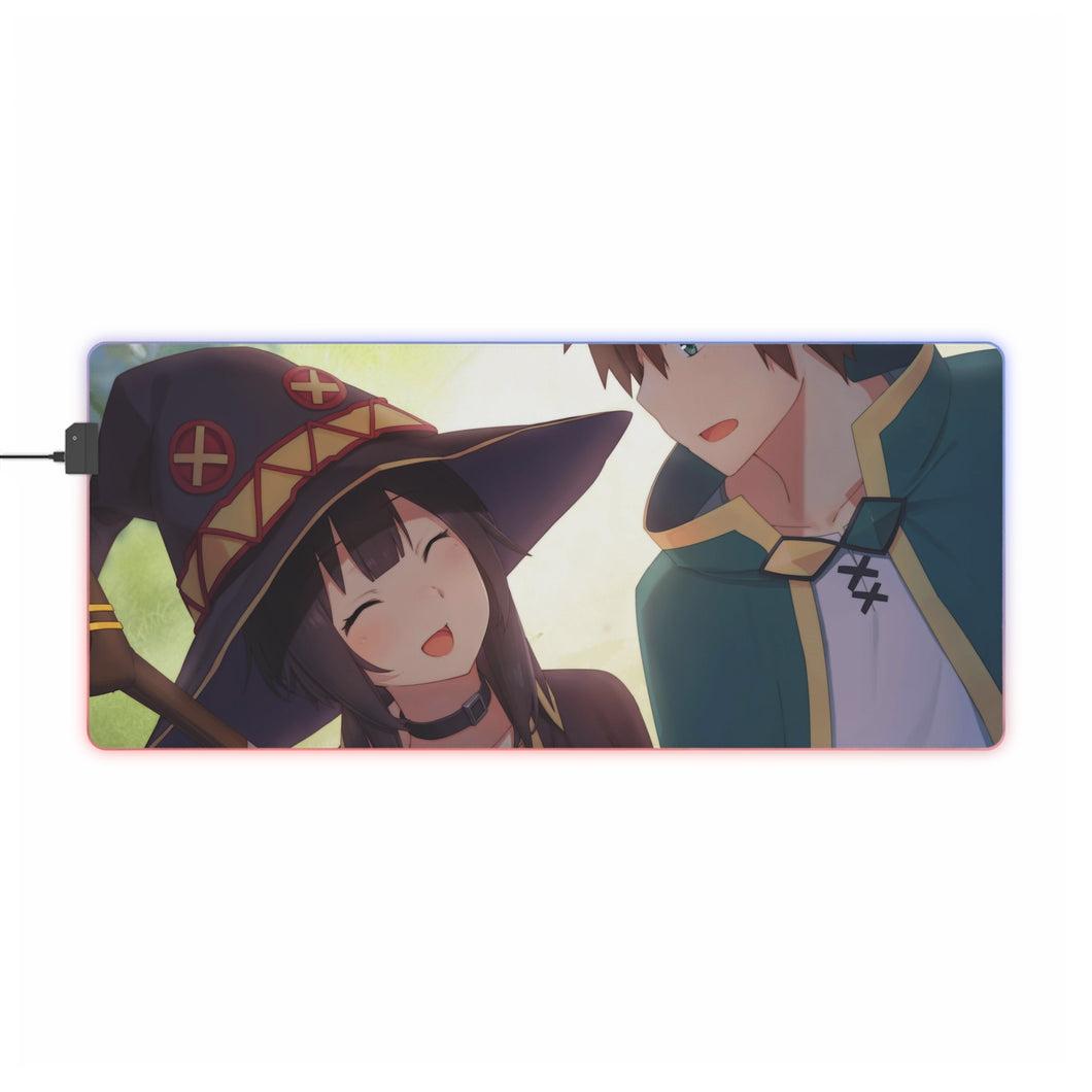 KonoSuba - God’s blessing on this wonderful world!! RGB LED Mouse Pad (Desk Mat)