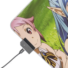 Load image into Gallery viewer, Sword Art Online Asuna Yuuki, Yui RGB LED Mouse Pad (Desk Mat)
