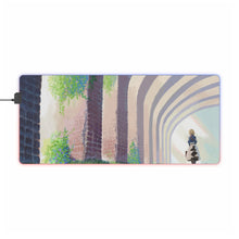 Load image into Gallery viewer, Violet Evergarden RGB LED Mouse Pad (Desk Mat)
