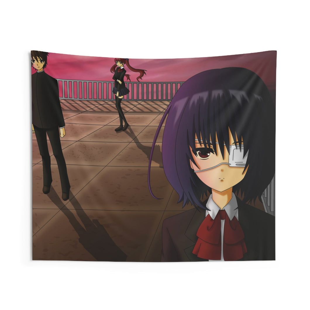 Another Mei Misaki, Kouichi Sakakibara, Izumi Akazawa Indoor Wall Tapestry