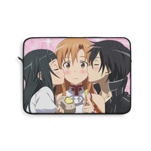 Load image into Gallery viewer, Kirito,Asuna and Yui Laptop Sleeve
