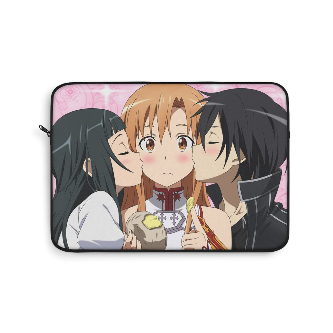 Kirito,Asuna and Yui Laptop Sleeve