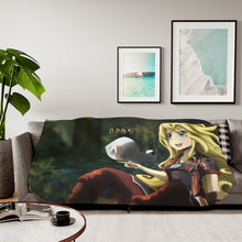 Load image into Gallery viewer, Anime Made In A Sherpa Blanket
