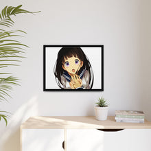 Load image into Gallery viewer, Eru Chitanda  Face Canvas Framed Art Print
