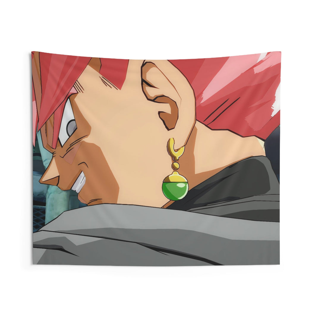 Black Goku Indoor Wall Tapestry