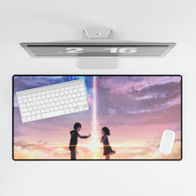 Load image into Gallery viewer, Taki and Mitsuha (Your Name) Mouse Pad (Desk Mat)
