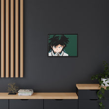 Load image into Gallery viewer, Izuku Midoriya - Boku no Hero Academia Canvas Framed Art Print
