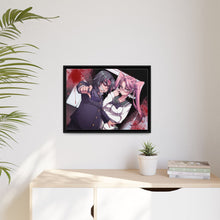 Load image into Gallery viewer, Saya and Kota Canvas Framed Art Print
