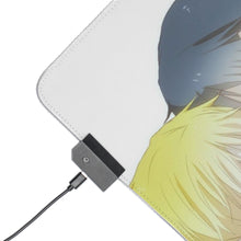 Load image into Gallery viewer, Durarara!! Izaya Orihara, Shizuo Heiwajima RGB LED Mouse Pad (Desk Mat)
